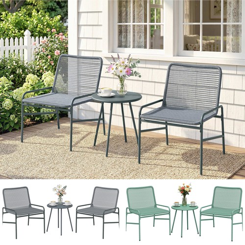 Piece rattan bistro - rattan, with