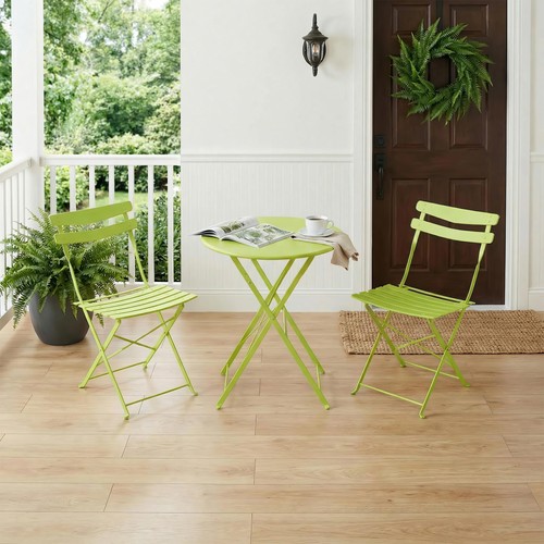 Folding bistro piece set - folding,