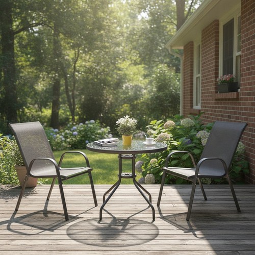 Garden bistro set piece - garden, 3-piece