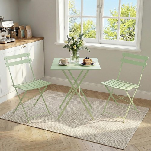 Collapsible metal bistro set - bistro, 1