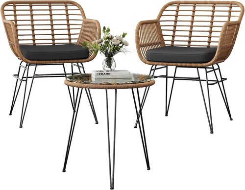 Piece rattan garden bistro - garden,