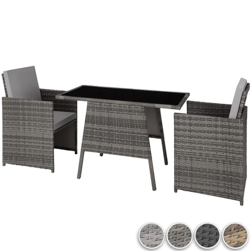 Garden bistro set rattan - set, |
