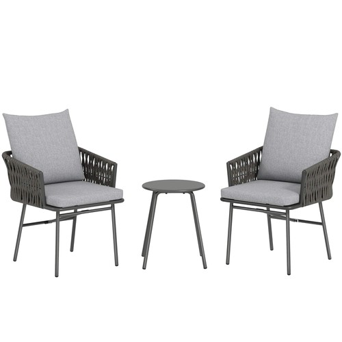 Outsunny piece rattan - outsunny, 3-piece