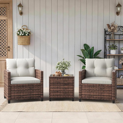 Pieces rattan bistro - rattan,