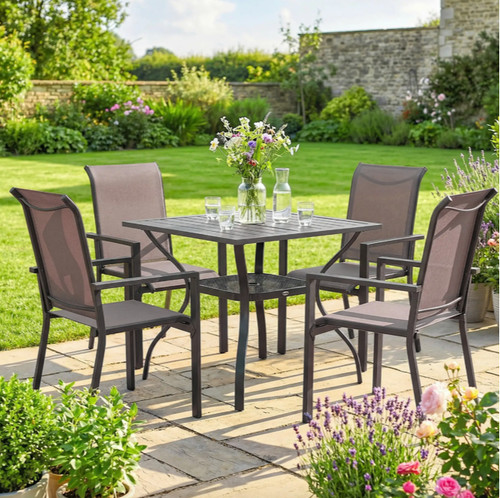 Garden dining table and - table, chairs