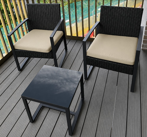 Seater garden bistro set - seater,