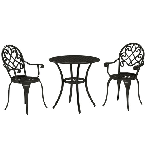 Outsunny 3pcs bistro set - bistro,