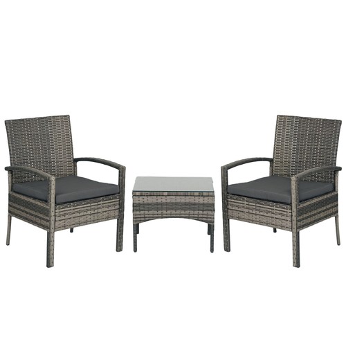 Outsunny 3pc garden rattan - outsunny,