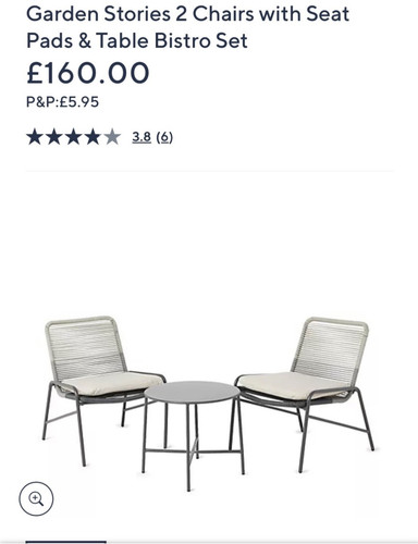 Garden stories rope chairs - rope,