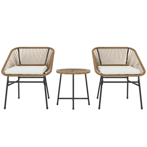 Rattan bistro set - set, garden