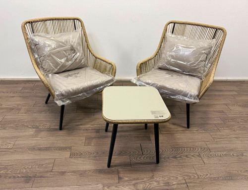 Malta rattan effect - effect, seater