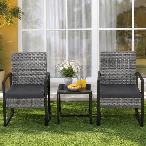 Piece rattan bistro - piece,
