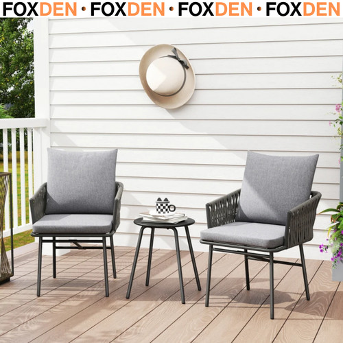 Rattan bistro set - bistro, table