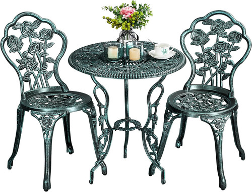 3pcs patio bistro set - 3pcs, set,