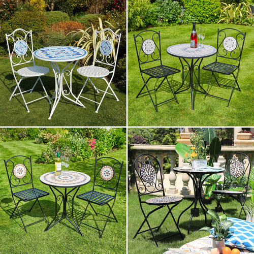 Bistro set mosaic - set, patio