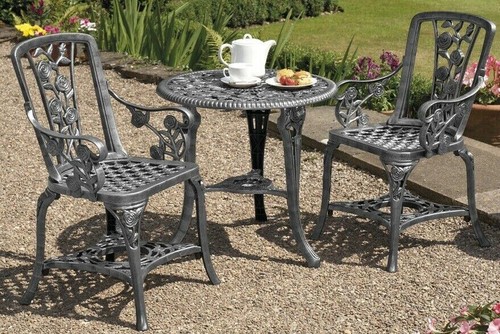 Garden bistro set chairs - 2, &