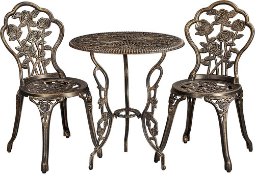 3pcs patio bistro set - patio, set,