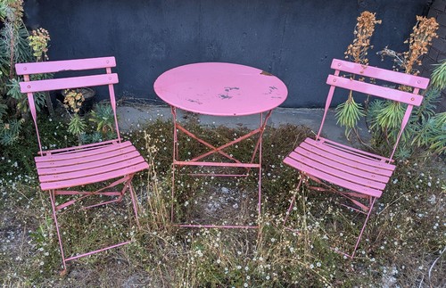 Piece folding bistro set - 3,