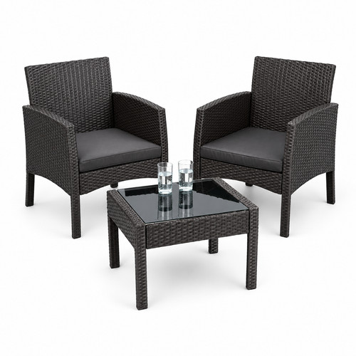 Rattan armchair bistro - bistro, set