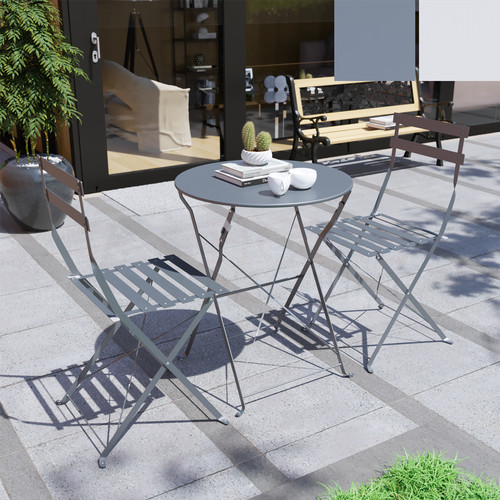 Piece bistro set metal - set,